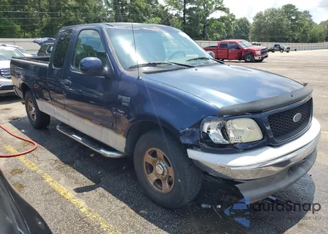 2002 Ford F150 из США, поврежденный, VIN 1FTRX17L12NB63092